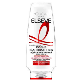 Бальзам-ополаскиватель L'Oréal Paris Elseve Полное Восстановление 5 для повреждённых волос, 200 мл